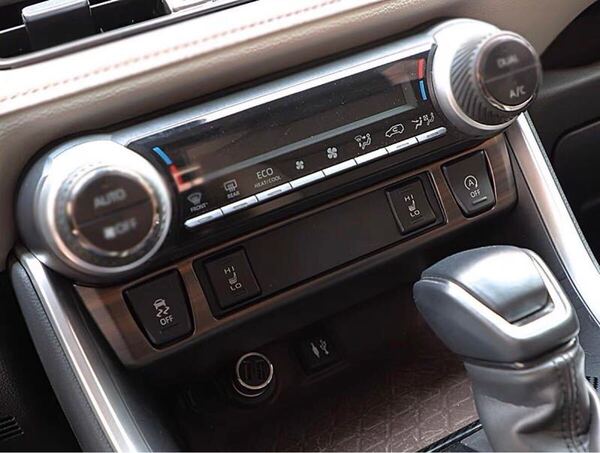RAV4 rav4 ヒータースイッチパネルガーニッシュ【C39d】