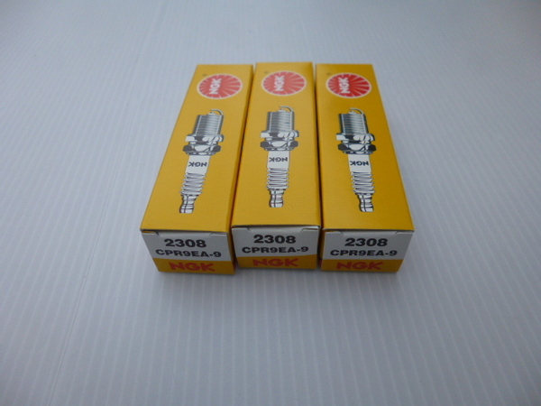 CPR9EA-9スパークプラグ3本セット(NGK)未使用新品送料無料