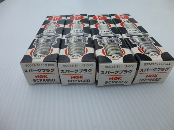 BCPR6EDスパークプラグダイハツ純正4本セット(NGK)未使用新品送料無料