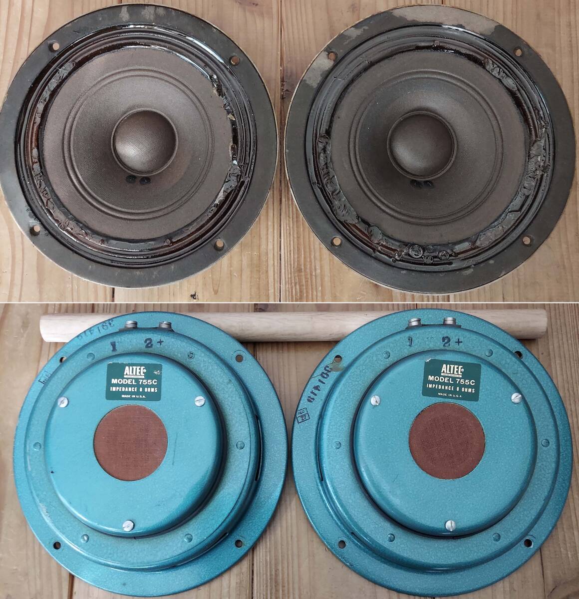 Yahoo!オークション -「altec 755」(スピーカー) (オーディオ Yahoo!オークション -「altec 755」(スピーカー) (オーディオ