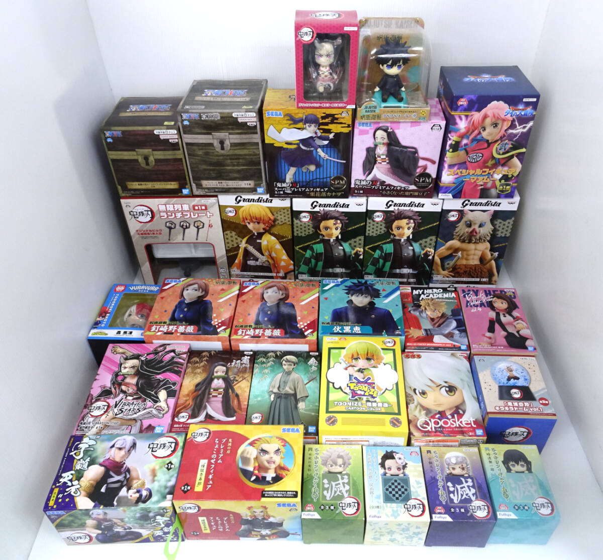 プライズフィギュア　まとめ売り　32点ワンピース　CRAZY　RACCOON プライズフィギュアまとめ売り32点ワンピースCRAZYRACCOON