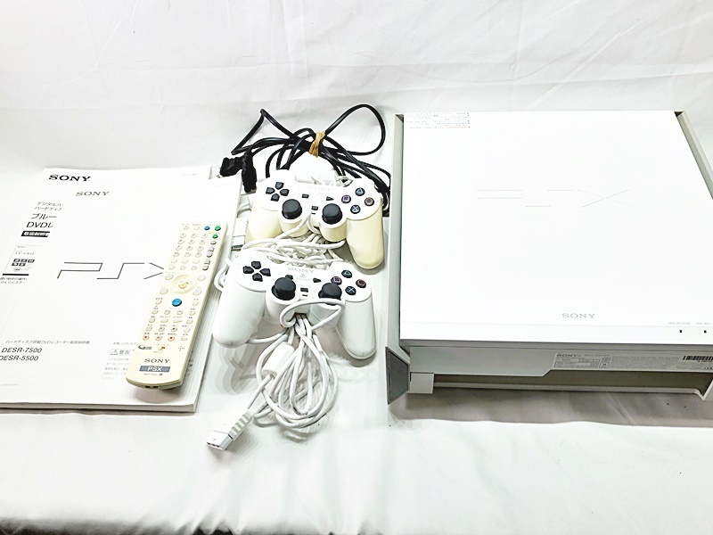 PSX 本体のみ　DESR-5500 SONY☆PSX 160GB HDD☆DESR-5500 箱おまけ付 プレステX