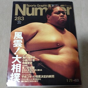 Number ナンバー No.283 1992年1/20 風雲!大相撲
