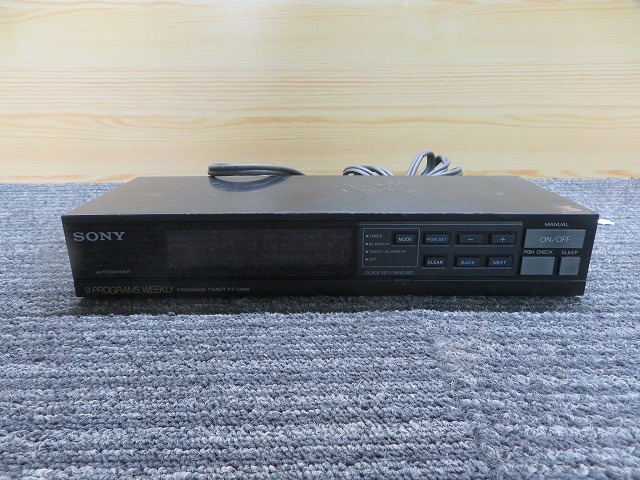 Yahoo!オークション -「sonyプログラムタイマー」の落札相場 Yahoo!オークション -「sonyプログラムタイマー」の落札相場