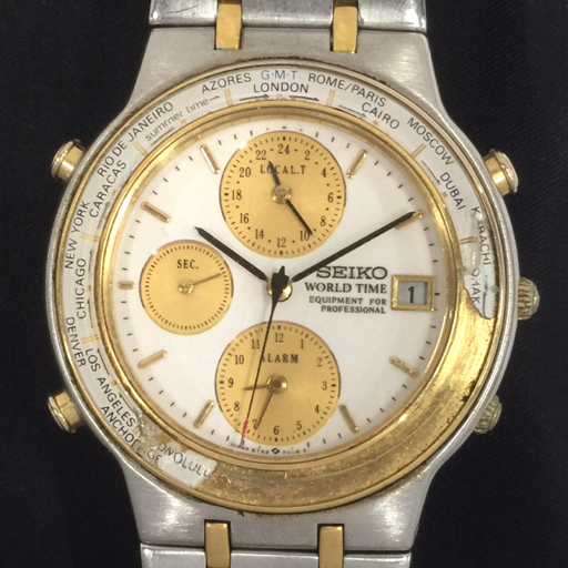 SEIKO 5T52-6A40 クロノグラフ 時計 セイコー 時計