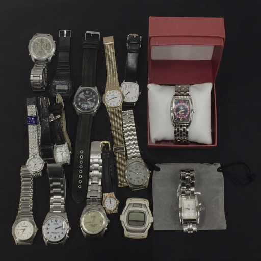 GUESS メンズクォーツリスト ウォッチQUARTZ腕時計⌚️ 稼動品 ゲス GUESS 動作確認済み 腕時計 クォーツ メンズ - メルカリ