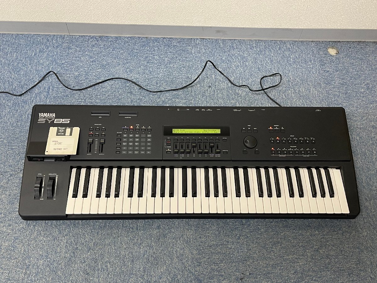 【只今限定価格】YAMAHA SY85 シンセサイザー キーボード Yahoo!オークション -「yamaha シンセサイザー sy85