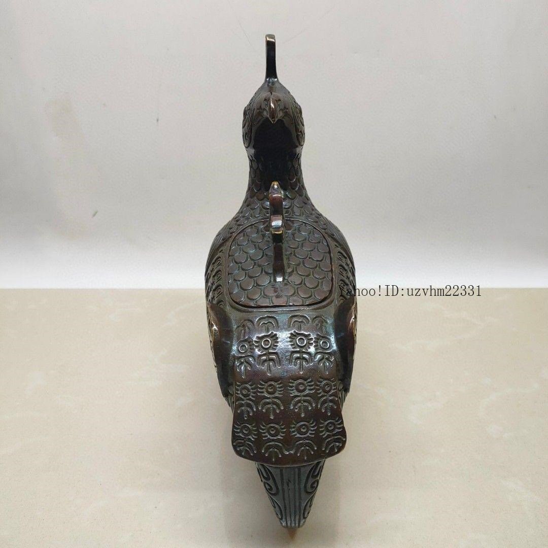 銅器 鳥尊 酒器 装飾品 現代工芸品美術品 置物 銅器 鳥尊 酒器 装飾品 現代工芸品美術品 置物