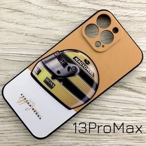 アイルトン・セナ ヘルメット iPhone 13 Pro Max ケース F1 マクラーレン ロータス ホンダ ブラジル スマホ
