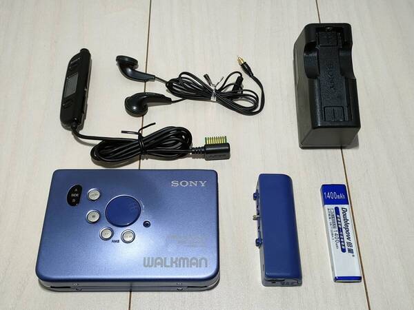 【メンテ済み】SONY WM-EX707 青