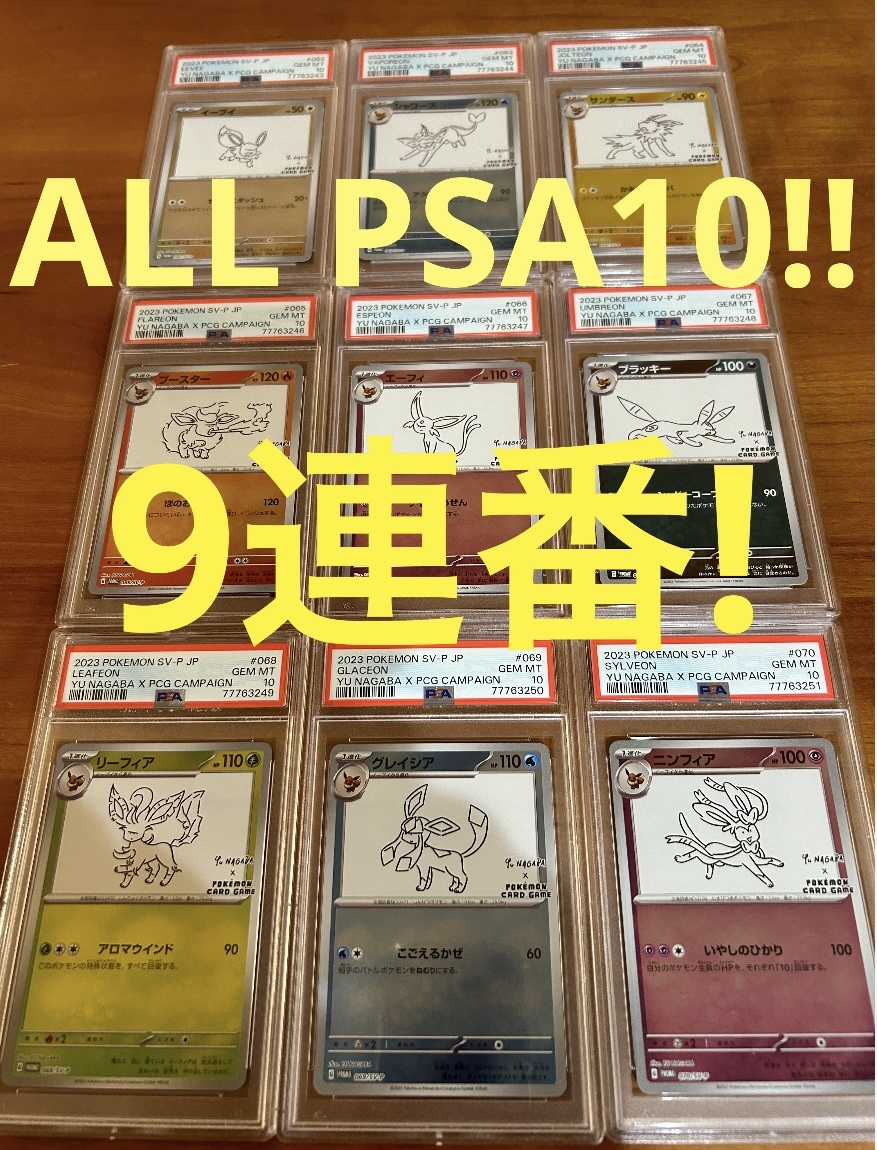 Yahoo!オークション -「イーブイ psa10 nagaba」の落札相場 Yahoo!オークション -「イーブイ psa10 nagaba」の落札相場