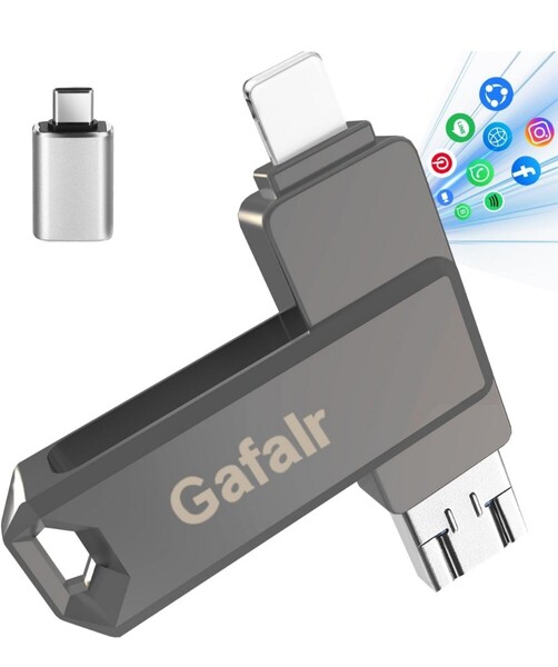 usbメモリ128GBフラッシュメモリ4 in1 IOS/Android/PC