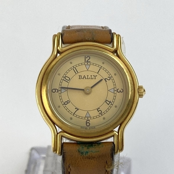 BALLY バリー SWISS製レディースクォーツ腕時計 電池交換済
