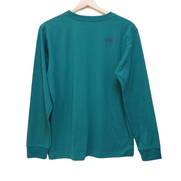 ノースフェイス THE NORTH FACE 長袖Tシャツ サイズL - ダークグリーン レディース クルーネック/タグ付き 美品 トップス ノースフェイス THE NORTH FACE 長袖Tシャツ サイズL - ダークグリーン レディース クルーネック/タグ付き 美品 トップス