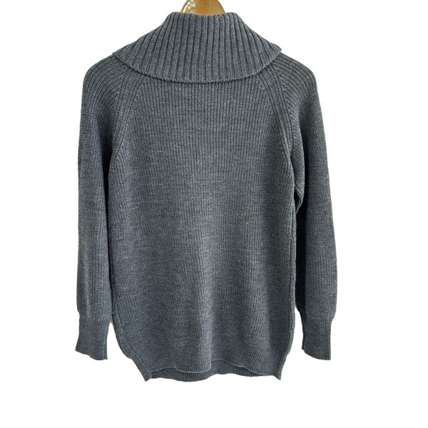バーバリーブルーレーベル Burberry Blue Label 長袖セーター/ニット サイズ38 M - ダークグレー レディース タートルネック 美品 トップス