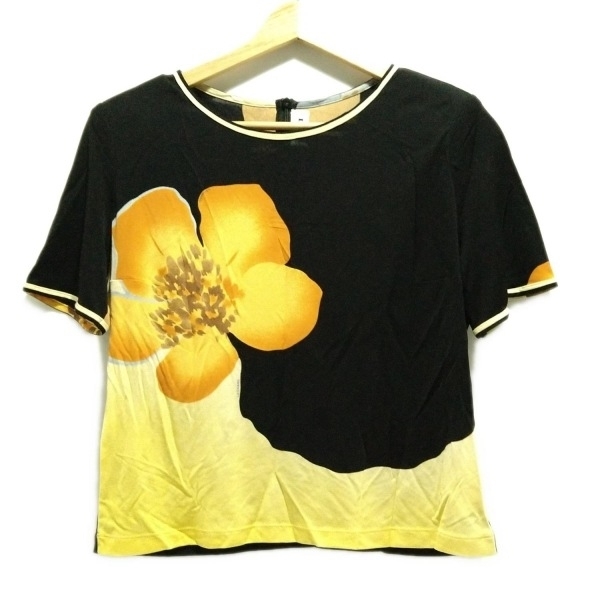 Yahoo!オークション -「leonardレオナール黒花柄」(レオナール Yahoo!オークション -「leonardレオナール黒花柄」(レオナール