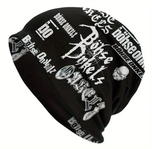 ビーニー/帽子/キャップ『Bhse Onkelzベーゼオンケルツ black』新品未開封