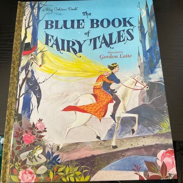 The Blue Book of Fairy Tales (Big Golden Book) 洋書