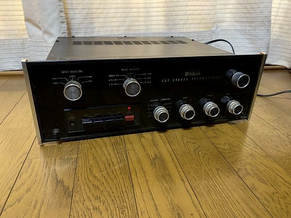 Yahoo!オークション -「mcintosh マッキントッシュ c27 Yahoo!オークション -「mcintosh マッキントッシュ c27