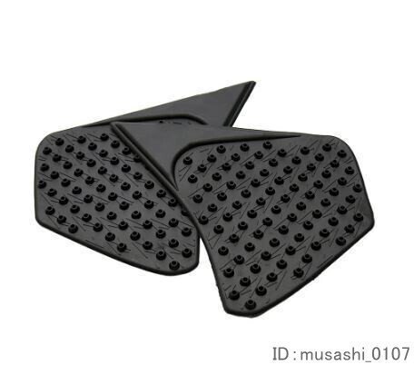 1ペアプロテクタースリップ耐久性のある燃料防水デカールガス膝グリップタンク牽引サイドパッド用川崎Z1000 uz-1265