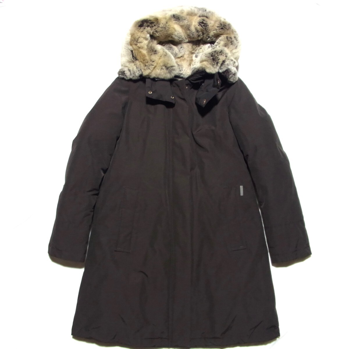 WOOLRICH ウールリッチ W'S BOW BRIDGE ボウブリッジ ファー ダウン コート XS ブラウン レディース WOOLRICH ウールリッチ W'S BOW BRIDGE ボウブリッジ ファー ダウン コート XS ブラウン レディース