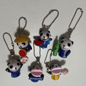 【送料無料】生茶パンダ マスコットセット キーホルダー KIRIN まとめ売り