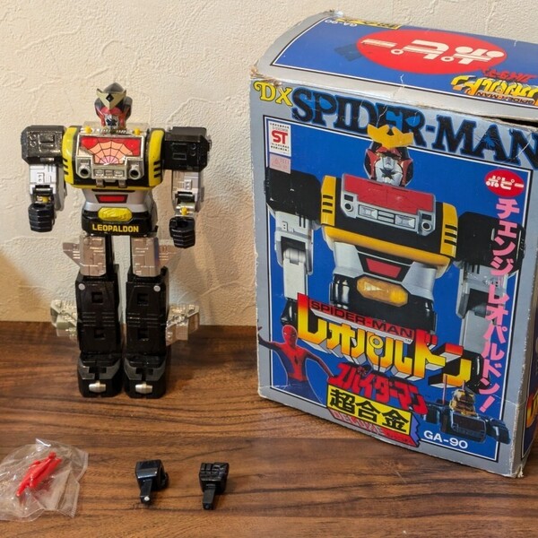 【箱付】スパイダーマン レオパルドン GA-90 超合金 フィギュア BANDAI 超合金 DX超合金 バンダイ
