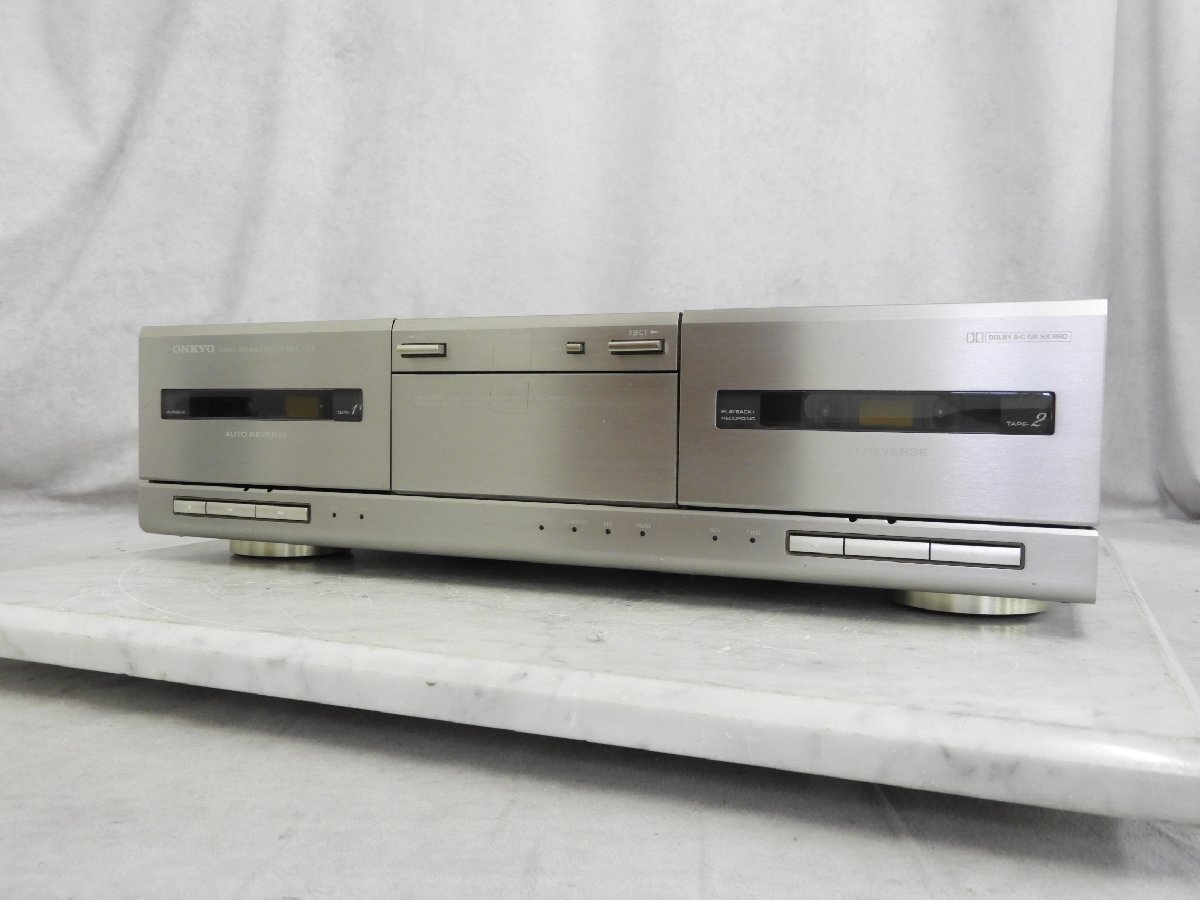 Yahoo!オークション -「onkyo k-100」(一般) (カセットデッキ)の Yahoo!オークション -「onkyo k-100」(一般) (カセットデッキ)の