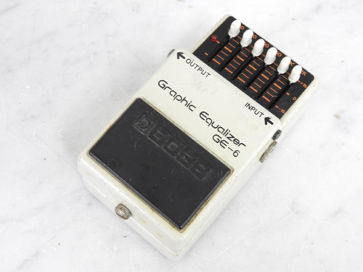 GE-6 BOSS イコライザー ボス 銀ネジ 1X- Yahoo!オークション -「boss 銀ネジ」(イコライザー