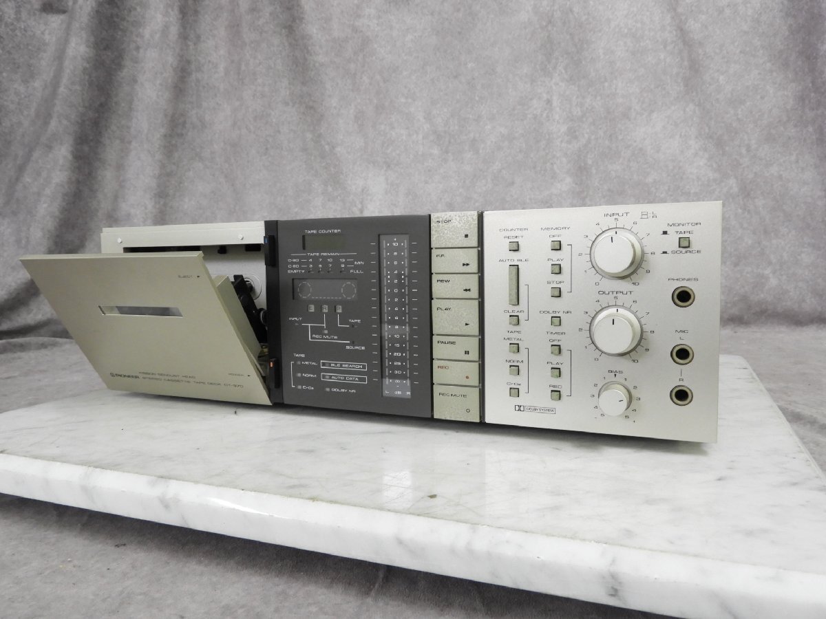 【J】Pioneer CT-970 カセットデッキ パイオニア 3001026
