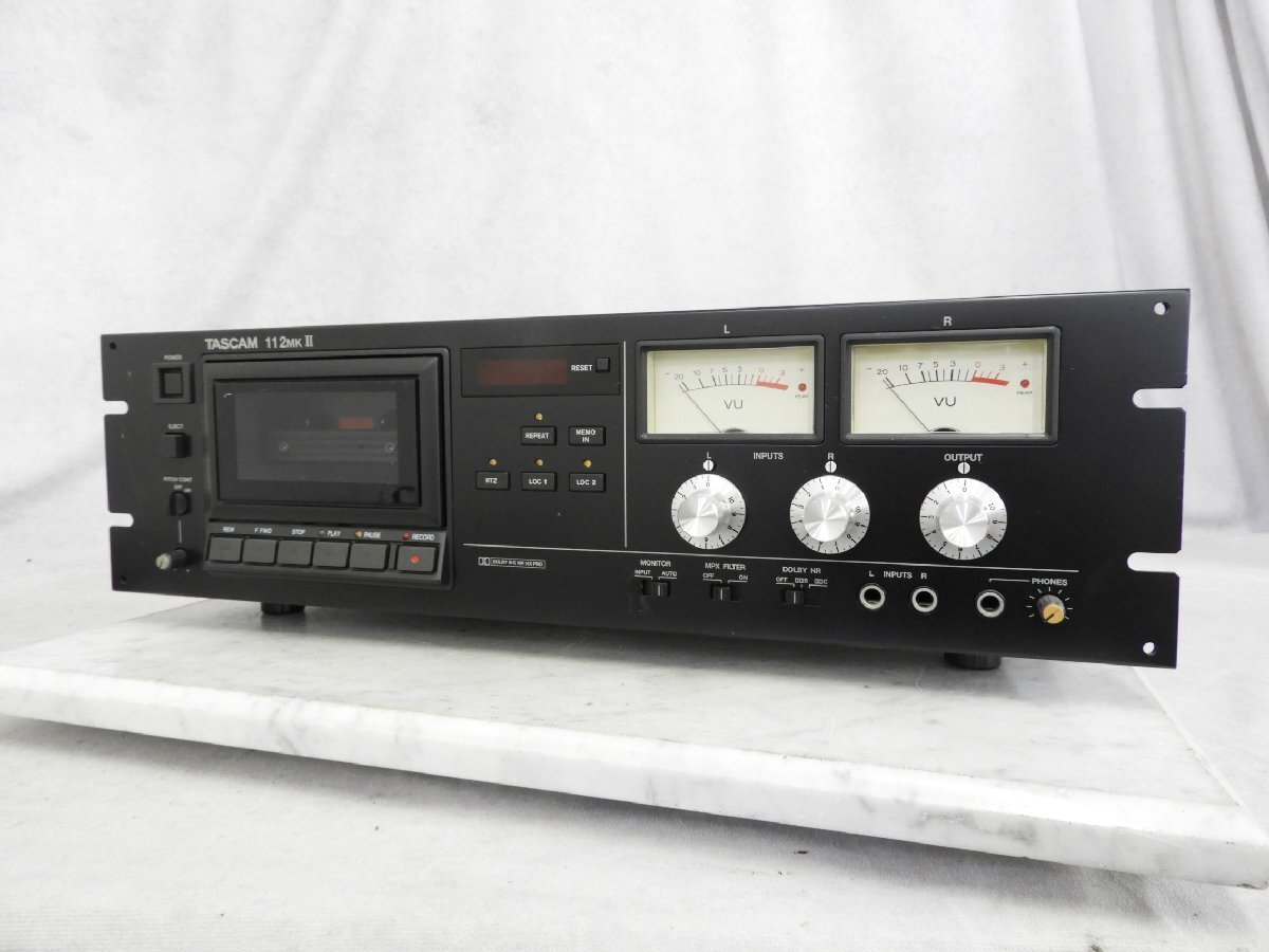 Yahoo!オークション -「tascam 112」(カセットデッキ Yahoo!オークション -「tascam 112」(カセットデッキ