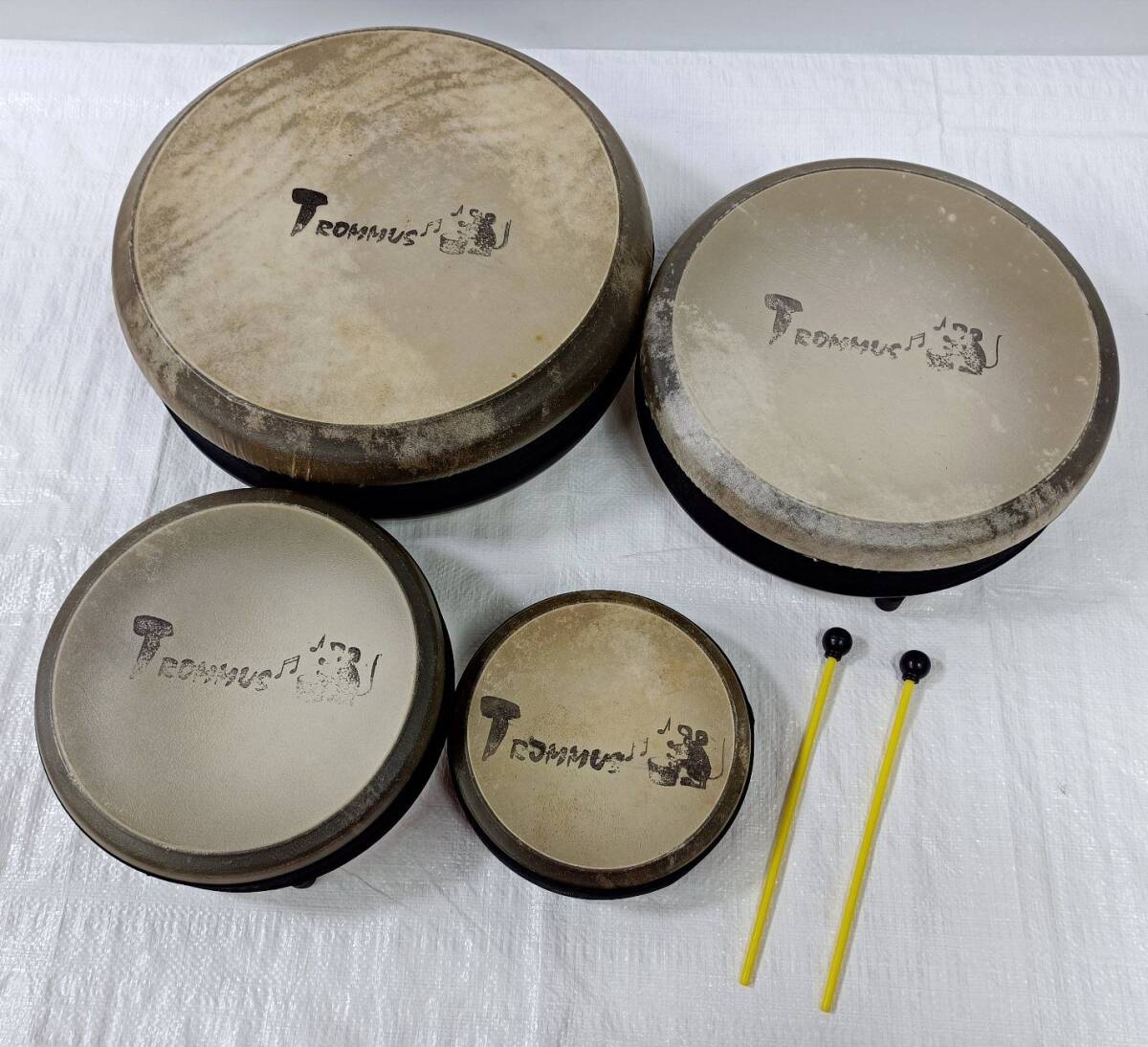 古い Trommus トロムス ロードラム 4セットH3/H2/H1/F1 古い Trommus トロムス ロードラム 4セットH3/H2/H1/F1