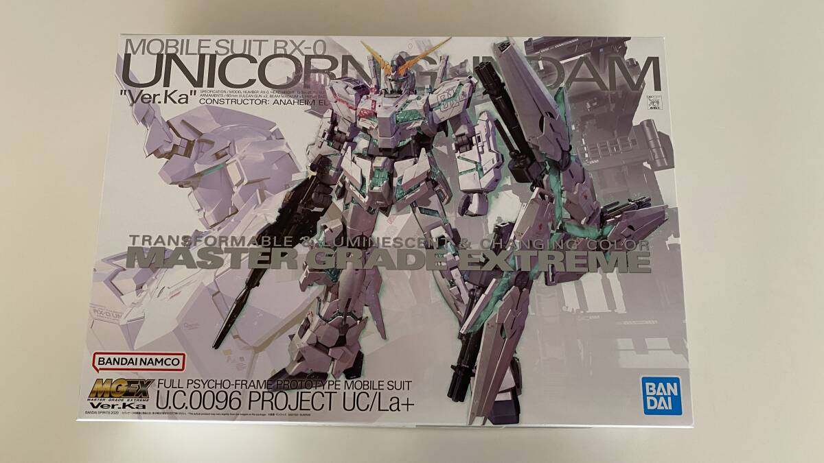 Yahoo!オークション -「mgex 1/100 ユニコーンガンダム ver.ka Yahoo!オークション -「mgex 1/100 ユニコーンガンダム ver.ka