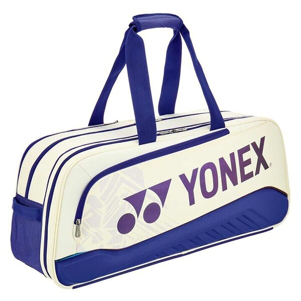 【BAG2541WY (741)】YONEX(ヨネックス)トーナメントバッグホワイト/ディープブルー 新品未使用 バドミントン テニス 受注会限定 2025モデル