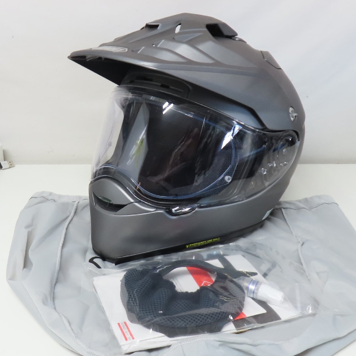 人気 ブランド チェック 2025年最新】Yahoo!オークション -shoei ヘルメットの中古品・新品・未使用品一覧 オフロード セキュリティ・セーフティ