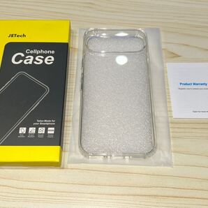 c452 JETech Google Pixel 9/9 Pro 2024 ケース 黄ばみなし 保護ケース 衝撃吸収 バンパーカバー 傷防止ハードPCバック (クリア)