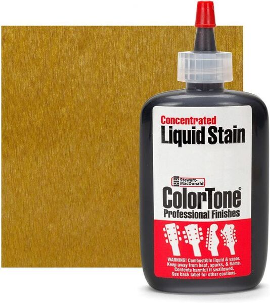 米StewMac社 ColorTone 30s Pale Yellow 5107 リキッドステイン ボディ&ネックの着色剤 #STEWMAC-CTSTAIN-5107