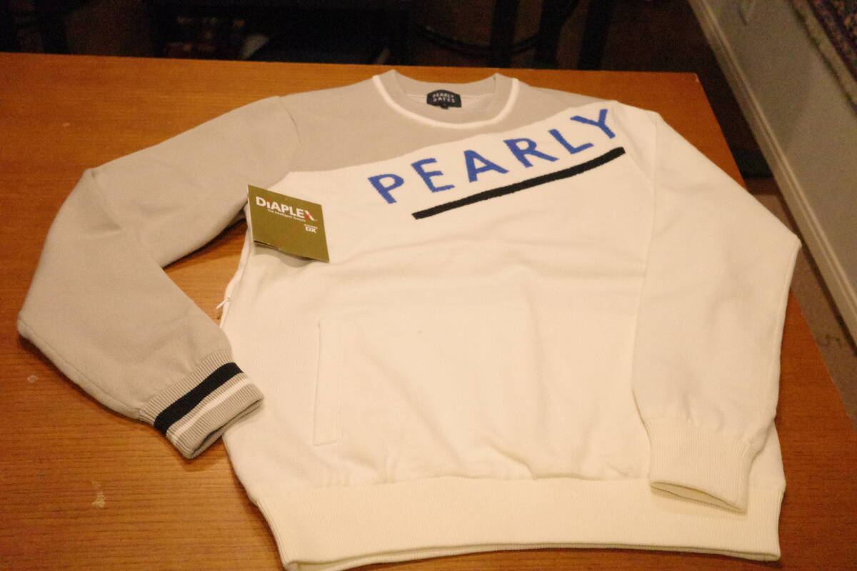 新品　パーリーゲイツ　スニード　サイズ４　ボーダー パーテックス中綿入り リバーシブル スニードジャック｜PEARLY