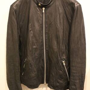 長期保管品 STRUM ドメスティックヘビータンドカーフ シングルライダース