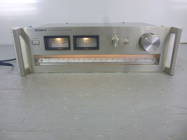 SONY ST-A4 FM STEREO FM-AM TUNER 中古品 ST-A4 SONY - 中古オーディオ 高価買取・販売 ハイファイ堂