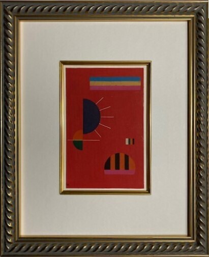 【特価】 ≪ ワリシー カンディンスキー ≫ リトグラフ【石版画】 KURZ 1959年 WASSILY KANDINSKY