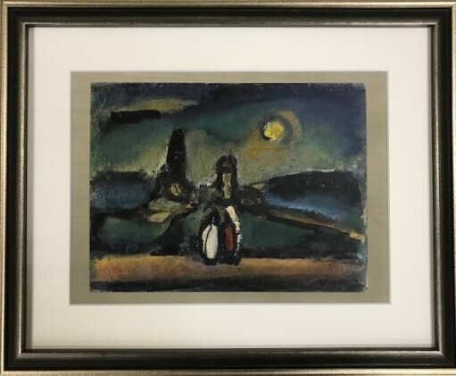 【特価】 ≪ ジョルジュ・ルオー ≫ エリオグラビュール【腐食銅版画】 NOCTURNE 1947年 GEORGES ROUAULT