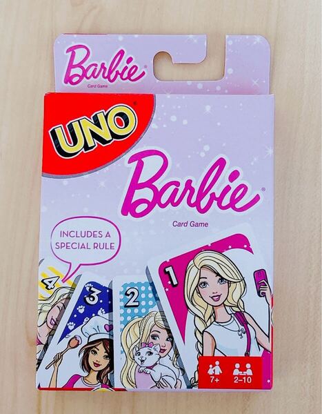 新品未開封 UNO Barbie ウノ カードゲーム バービー