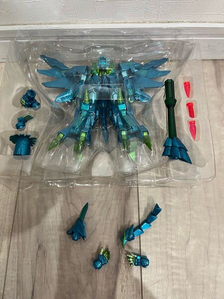 現状品 マスターアクション ブレイブシリーズ NO.6 ジェネシックガオガイガー エクストラVer.グリーンメタリック 勇者王ガオガイガーFINAL