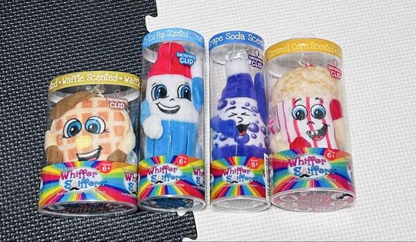 ウィッファースニッファー 香り付きマスコット キーホルダー 新品 4種類セット