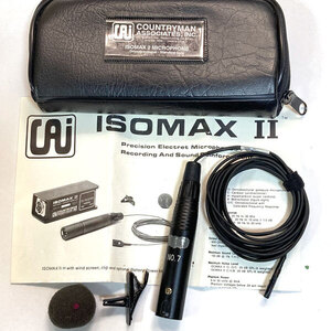 【送料着払い】 COUNTRYMAN ISOMAX2 ( ISOMAXIIO ) 無指向性 ラベリアマイク コンデンサーマイク カントリーマン 〈No.7〉