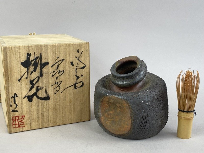 Yahoo!オークション -「備前焼 陶印」(花器、壷) (備前)の落札 Yahoo!オークション -「備前焼 陶印」(花器、壷) (備前)の落札