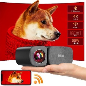 プロジェクター 小型 プロジェクター 家庭用 Bluetooth5.1