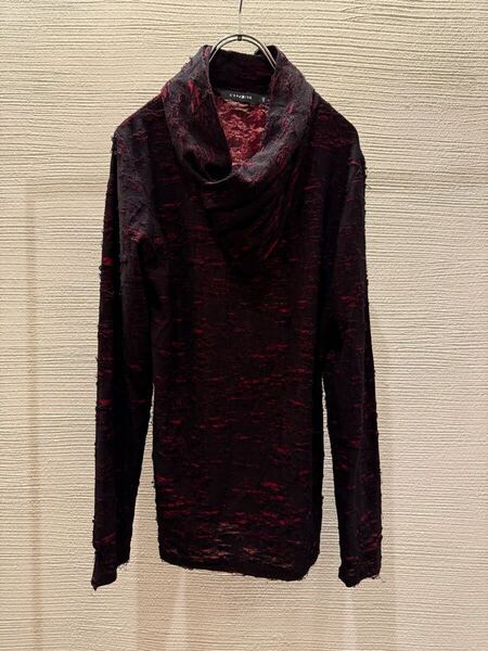 00s civarize knit japanese label t-shirt long sleeve grunge boro ifsixwasnine share spirit kmrii goa l.g.b. tornado mart midas