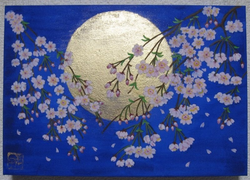 Yahoo!オークション -「日本画 桜」(絵画) (美術品)の落札相場